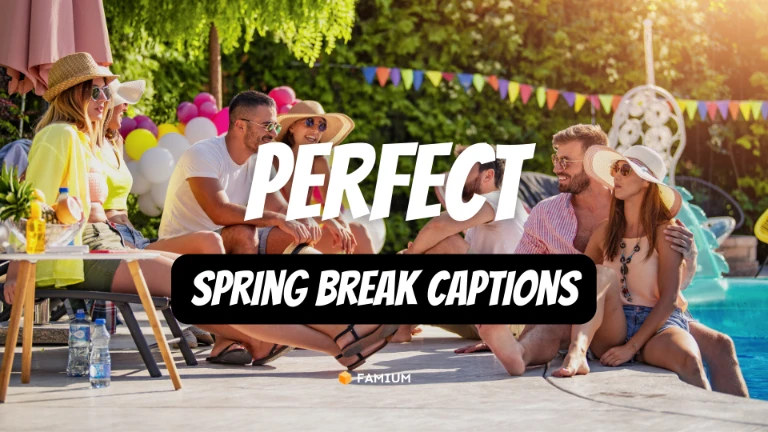 Perfect Spring Break Captions for Instagram
